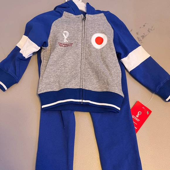 FIFA World Cup Other - Kids Blue and Gray 2T FIFA World Cup 2022 joggers outfit